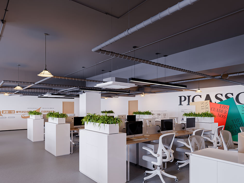 博纳生物二楼装修案例